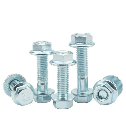 定制镀锌法兰螺丝螺母套装 高强度防滑适用M5/M6规格